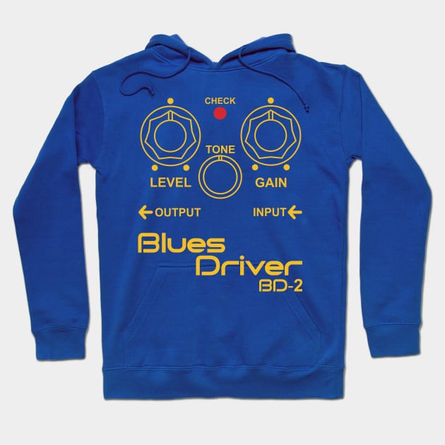 Blues Driver pedal Hoodie by weeed